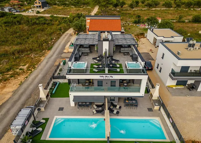 빌라 Blue Sky 1 Zadarvillas 투라니